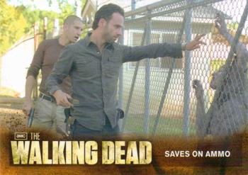 2012 Cryptozoic Walking Dead Season 2 #57 Saves on Ammo Front