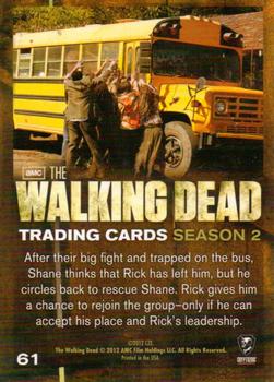 2012 Cryptozoic Walking Dead Season 2 #61 A Second Chance Back