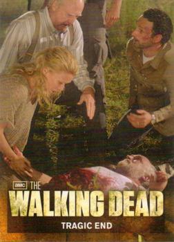 2012 Cryptozoic Walking Dead Season 2 #64 Tragic End Front