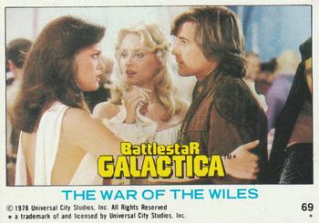 1978 Topps Battlestar Galactica #69 The War of the Wiles Front