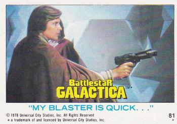 1978 Topps Battlestar Galactica #81 