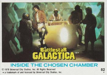 1978 Topps Battlestar Galactica #82 Inside the Chosen Chamber Front