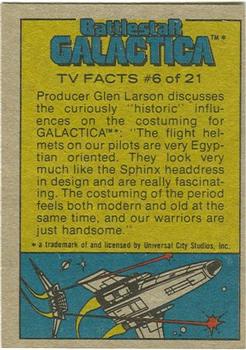 1978 Topps Battlestar Galactica #94 Don't Mess with Starbuck! Back