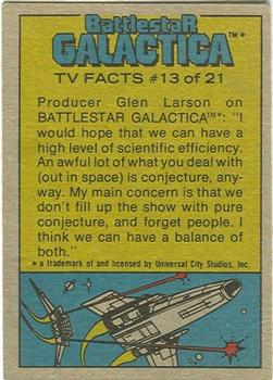 1978 Topps Battlestar Galactica #99 Attacking Our Heroes! Back
