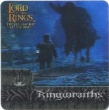 2002 Artbox Lord of the Rings Action Flipz #33 Sensing trouble, the Bree Gatekeeper ventures into the n Front