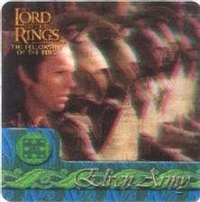 2002 Artbox Lord of the Rings Action Flipz #45 Elrond prepares the mighty Elven forces for the coming b Front