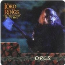 2002 Artbox Lord of the Rings Action Flipz #51 Passage through the Mines of Moria proved treacherous, t Front