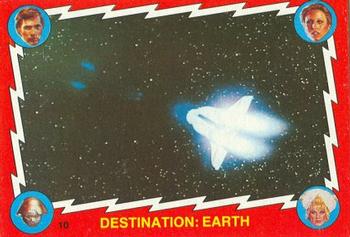 1979 Topps Buck Rogers #10 Destination: Earth Front