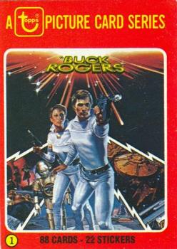 1979 Topps Buck Rogers #1 Title card / Checklist Front