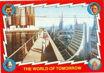 1979 Topps Buck Rogers #20 The World of Tomorrow Front