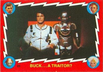 1979 Topps Buck Rogers #33 Buck ... A Traitor? Front