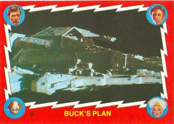 1979 Topps Buck Rogers #36 Buck's Plan Front