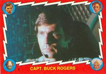 1979 Topps Buck Rogers #3 Capt. Buck Rogers Front