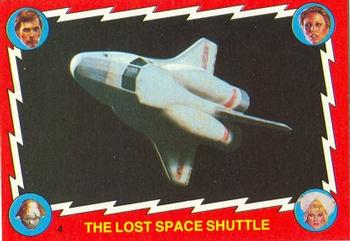 1979 Topps Buck Rogers #4 The Lost Space Shuttle Front