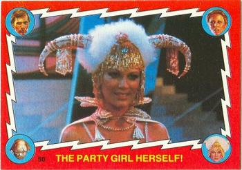 1979 Topps Buck Rogers #50 The Party Girl Herself! Front