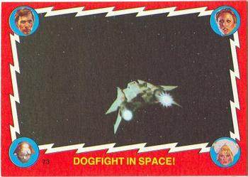 1979 Topps Buck Rogers #73 Dogfight in Space! Front