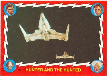 1979 Topps Buck Rogers #74 Hunter and the Hunted Front