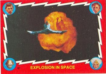 1979 Topps Buck Rogers #81 Explosion in Space Front