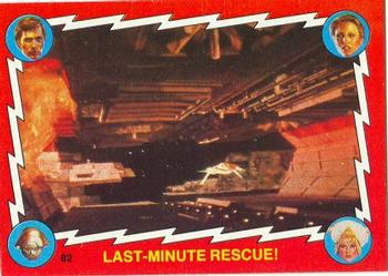 1979 Topps Buck Rogers #82 Last-Minute Rescue! Front