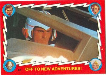 1979 Topps Buck Rogers #83 Off to New Adventures! Front