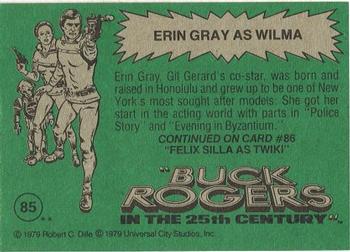 1979 Topps Buck Rogers #85 Erin Gray as Wilma Back