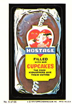 1979 Topps Wacky Packages (1st Series Rerun) #6 Hostage Cupcakes Front