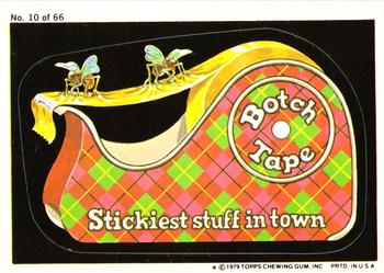 1979 Topps Wacky Packages (1st Series Rerun) #10 Botch Tape Front