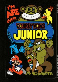 1983 Topps Video City #NNO Donkey Kong Junior - I'm Ape over ... / Game Tips Front