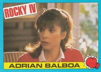 1985 Topps Rocky IV #4 Adrian Balboa Front