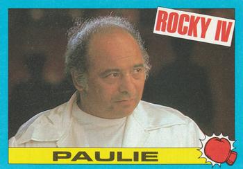 1985 Topps Rocky IV #5 Paulie Front