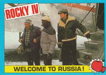 1985 Topps Rocky IV #27 Welcome To Russia! Front