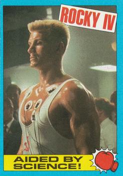 1985 Topps Rocky IV #34 Aided By Science! Front