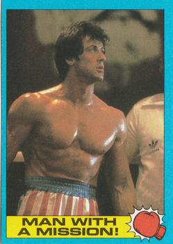 1985 Topps Rocky IV #39 Man With A Mission! Front