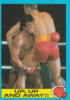 1985 Topps Rocky IV #52 Up, Up And Away!! Front