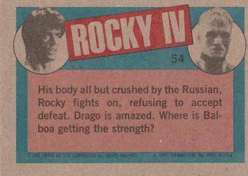 1985 Topps Rocky IV #54 