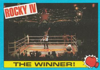 1985 Topps Rocky IV #63 The Winner! Front