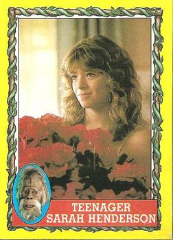 1987 Topps Harry and the Hendersons #5 Teenager Sarah Henderson Front