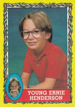 1987 Topps Harry and the Hendersons #6 Young Ernie Henderson Front