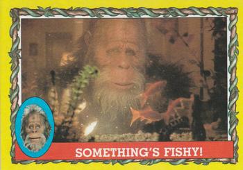 1987 Topps Harry and the Hendersons #23 Something's Fishy! Front