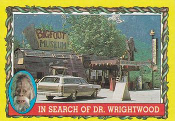 1987 Topps Harry and the Hendersons #40 In Search of Dr. Wrightwood Front