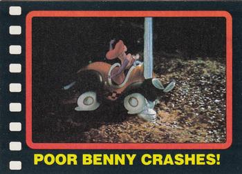 1987 Topps Who Framed Roger Rabbit #101 Poor Benny Crashes! Front