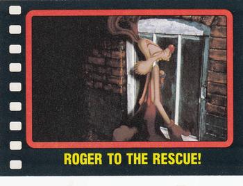 1987 Topps Who Framed Roger Rabbit #104 Roger to the Rescue! Front