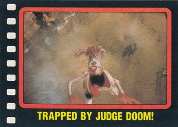 1987 Topps Who Framed Roger Rabbit #105 Trapped By Judge Doom! Front