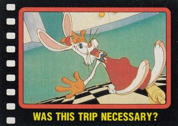 1987 Topps Who Framed Roger Rabbit #11 Was This Trip Necessary? Front
