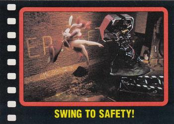 1987 Topps Who Framed Roger Rabbit #123 Swing to Safety! Front
