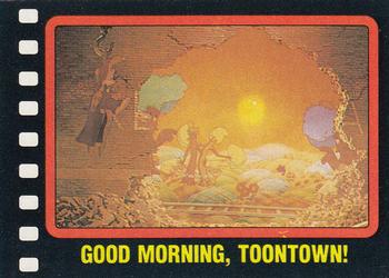 1987 Topps Who Framed Roger Rabbit #124 Good Morning, Toontown! Front