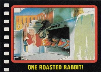 1987 Topps Who Framed Roger Rabbit #14 One Roasted Rabbit! Front
