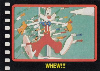 1987 Topps Who Framed Roger Rabbit #23 Whew!!! Front