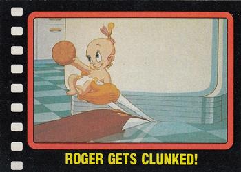 1987 Topps Who Framed Roger Rabbit #26 Roger Gets Clunked! Front