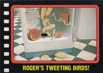 1987 Topps Who Framed Roger Rabbit #27 Roger's Tweeting Birds! Front